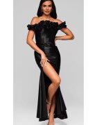 Larica Rochie de seara Maxi LA-OM-DLR213 - Negru
