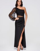 Larica Rochie de seara maxi LA-OM-DLR261 - Negru