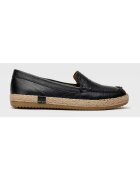 Lasocki Espadrile dama 5904862504421 - Piele naturala - Negru - Negru