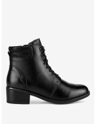 Lasocki Ghete dama 5903419555954 - Piele naturala - Negru - Negru