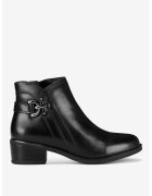 Lasocki Ghete dama 5903419560583 - Piele naturala - Negru - Negru