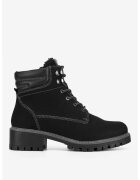 Lasocki Ghete dama 5903419650178 - Piele naturala - Negru - Negru