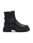 Lasocki Ghete dama 5905588111368 - Piele naturala - Negru - Negru