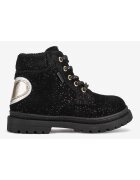 Lasocki Kids Ghete fete 5905588934479 - Piele intoarsa - Negru - Negru