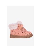 Lasocki Kids Ghete fete din piele nabuc - Roz