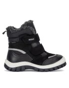 Lasocki Kids Ghete sport baieti - piele naturala - alb/negru