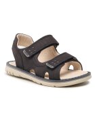 Lasocki Kids Sandale baieti - Piele nabuc - Maro