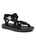 Lasocki Kids Sandale fata - Piele nabuc - Negru