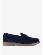 Lasocki Mocasini dama 5903698048963 - Piele intoarsa - Albastru - Albastru