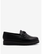 Lasocki Mocasini dama 5904862950877 - Piele naturala - Negru - Negru