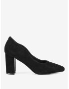 Lasocki Pantofi dama 5903698049281 - Piele intoarsa - Negru - Negru