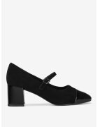 Lasocki Pantofi dama 5905588889045 - Piele intoarsa - Negru - Negru