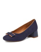 Lasocki Pantofi dama - bleumarin - piele naturala - cu toc