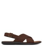Lasocki Sandale barbati GRAZER-15 - piele naturala - maro