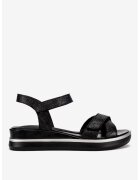 Lasocki Sandale dama 5905588525967 - Piele naturala - Negru - Negru