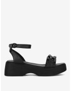 Lasocki Sandale dama 5905588574750 - Piele naturala - Negru - Negru