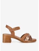 Lasocki Sandale dama - 89539 - Piele naturala - Sintetic - Maro