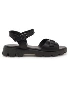 Lasocki Sandale din piele naturală pentru femei - Negru