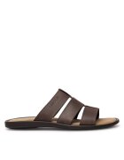 Lasocki Slapi barbati - 96042 - Piele naturala - Maro - Maro