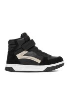 Lasocki Young Ghete sport fete - textil - negru/auriu