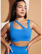 Laura Baldini Bustiera cu model uni - pentru fitness - Albastru deschis