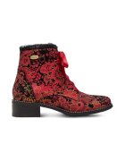 Laura Vita Botine dama - 304356 - Piele naturala - Rosu -