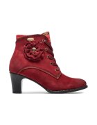 Laura Vita Botine dama - 304356 - Piele naturala - Rosu -