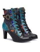 Laura Vita Botine din piele naturala - Negru