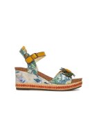 Laura Vita Espadrile dama FACYO 06 - Piele naturala - Verde