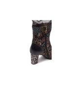Laura Vita Ghete dama 304356384 - Piele naturala - Negru - Negru