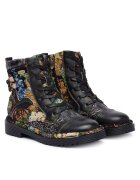 Laura Vita Ghete dama - Piele naturala - Negru