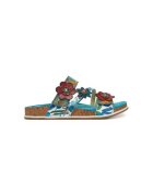 Laura Vita Papuci dama 305012616 - Piele naturala - Albastru - Albastru