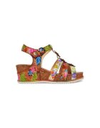 Laura Vita Sandale dama - BONITO 30 - Piele naturala - Multicolor - Multicolor