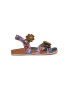 Laura Vita Sandale dama - BRCYANO 12 - Piele naturala - Bleumarin - Bleumarin