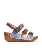 Laura Vita Sandale dama - DINO 32 - Piele naturala - Multicolor