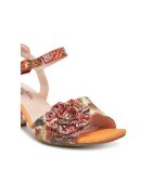 Laura Vita Sandale dama - LUCIEO 25 - Piele naturala - Portocaliu - Portocaliu
