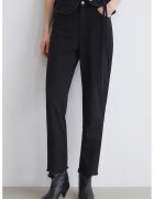 LC WAIKIKI Blugi regular fit cu talie medie - Negru