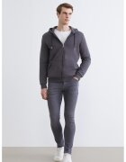 LC WAIKIKI Blugi skinny cu talie medie - Gri inchis