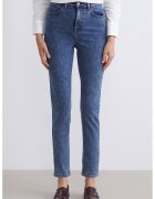LC WAIKIKI Blugi slim fit cu talie inalta - Albastru melange