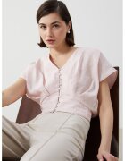 LC WAIKIKI Bluza crop cu nasturi - Roz pal