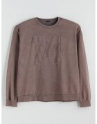 LC WAIKIKI Bluza de trening cu decolteu rotund - Maro