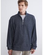 LC WAIKIKI Bluza de trening cu fenta cu fermoar - Gri inchis