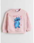 LC WAIKIKI Bluza de trening cu imprimeu grafic - Roz pastel/Albastru