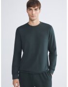LC WAIKIKI Bluza de trening uni cu decolteu la baza gatului - Gri inchis