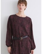 LC WAIKIKI Bluza lejera cu imprimeu - Visiniu/Negru
