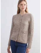 LC WAIKIKI Cardigan cu model torsade - Bej