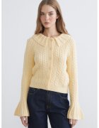LC WAIKIKI Cardigan tricotat cu maneci clopot - Bej
