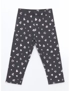 LC WAIKIKI Colanti cu model inimi - Roz/Gri antracit
