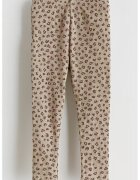 LC WAIKIKI Colanti striati cu animal print - Maro/Bej