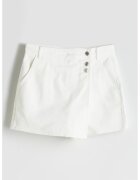 LC WAIKIKI Fusta-pantalon cu talie inalta - Alb